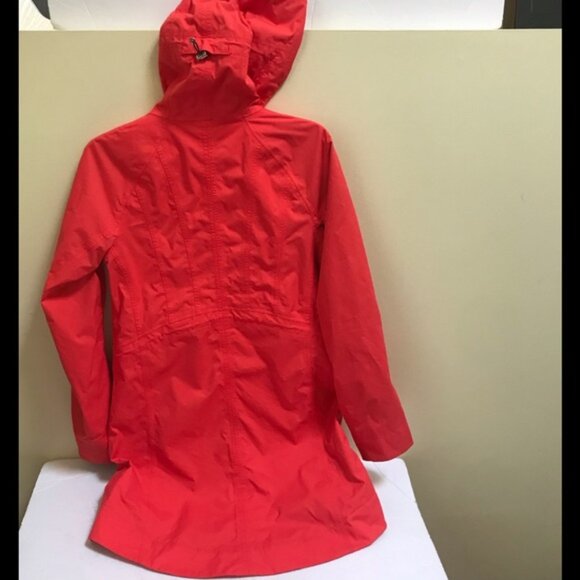 Lululemon RightAs Rain Jacket Coral Hood Soft Shell Coat Trench Waterproof Zip 4 - Picture 3 of 15